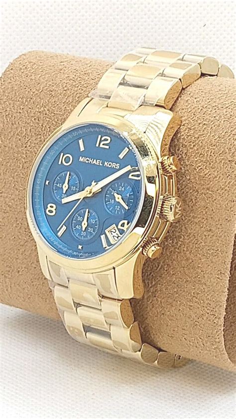 michael kors mk gold turquoise watch|mk7353.